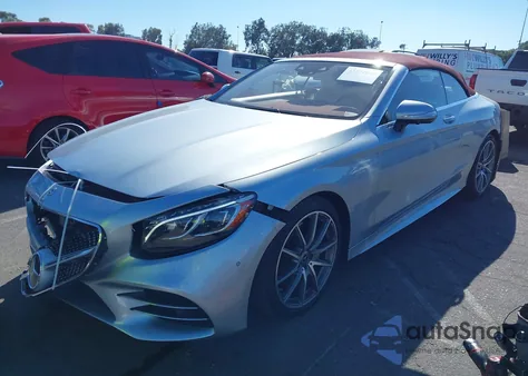 2019 Mercedes-Benz S 560 из США, поврежденный, VIN WDDXK8DB9KA038168